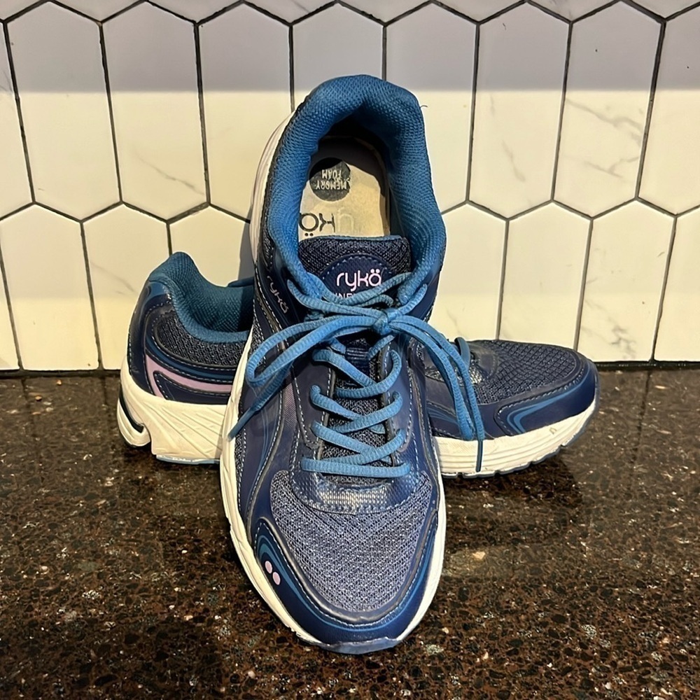 Rykä Infinite Women's Running Walking Athletic Shoes Blue violet Size 8M
